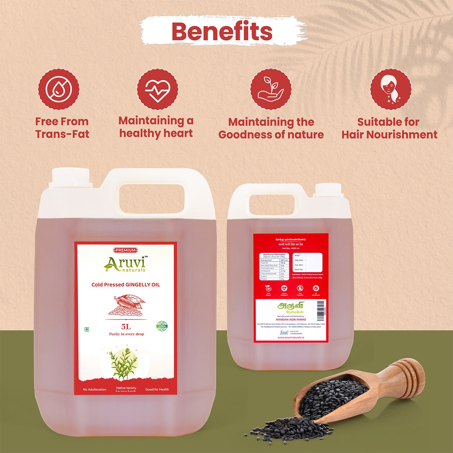 Gingelly Oil